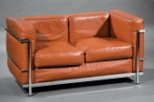CORBUSIER-STYLE CHROMED STEEL