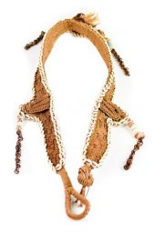 CORD SHELL AND DOG'S TOOTH BAN