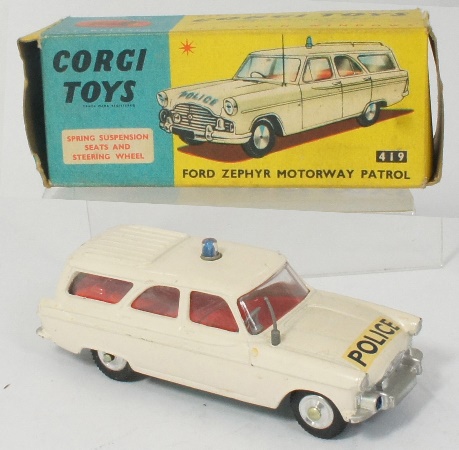 Corgi Toys Ford Zephyr Motorway