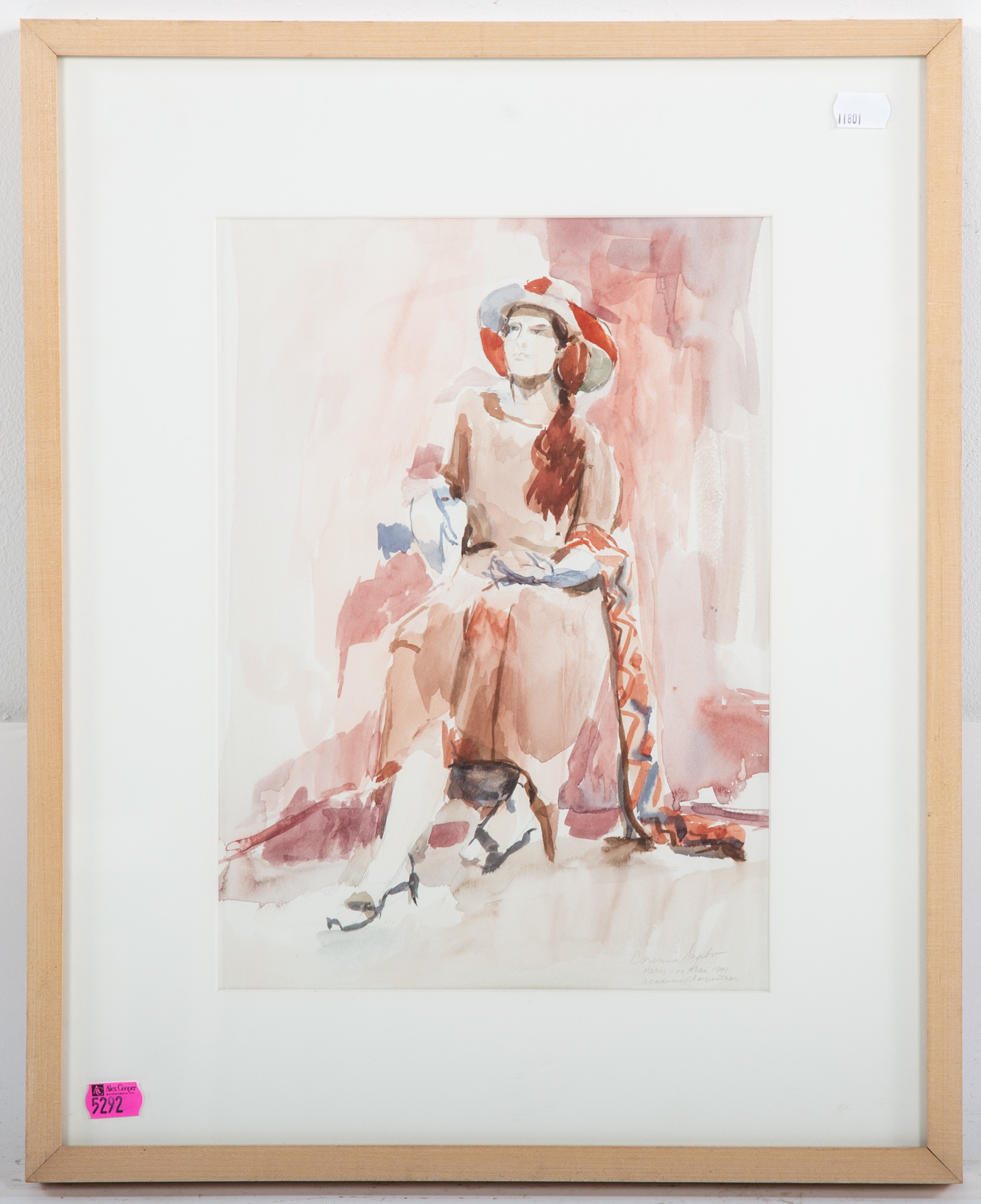 CORINNE SZABO. SEATED WOMAN,