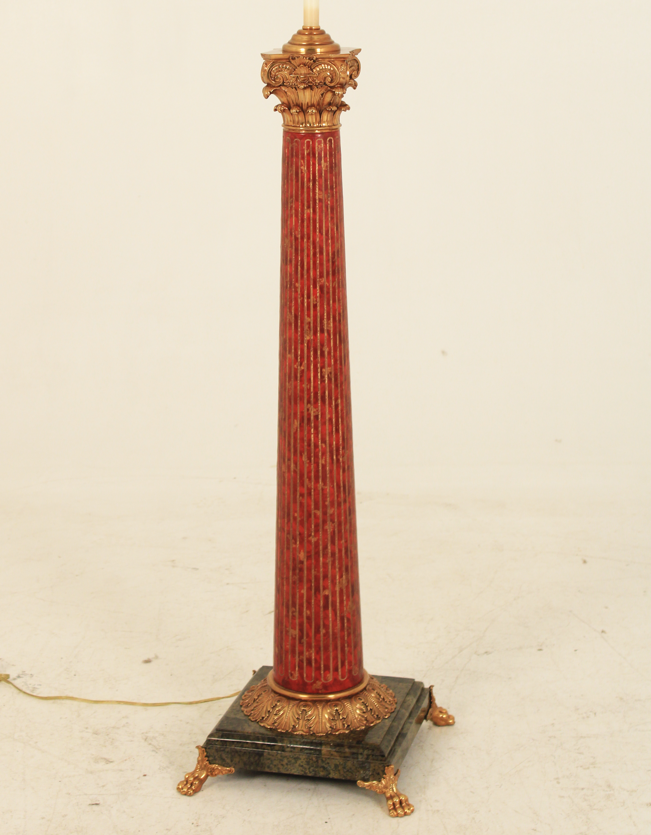 CORINTHIAN COLUMN FORMED PEDESTAL