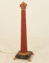 CORINTHIAN COLUMN FORMED PEDES