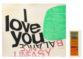 CORITA KENT, I LOVE YOU, UNEAS