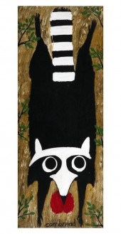 CORNBREAD, FOLK ART O/B, RACCO