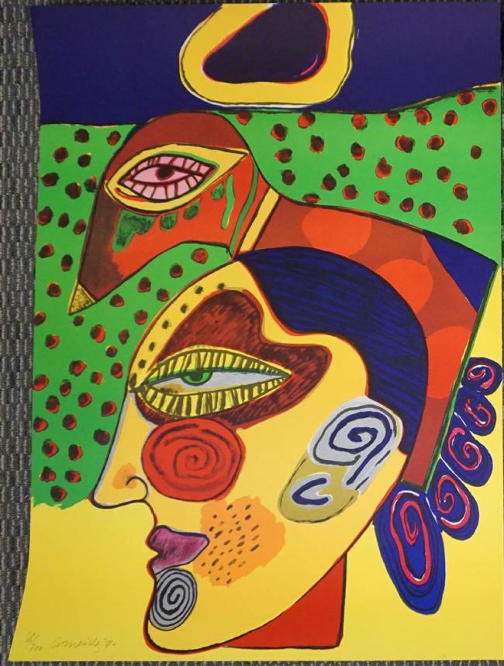 CORNEILLE (DUTCH 1922-2010), TETE