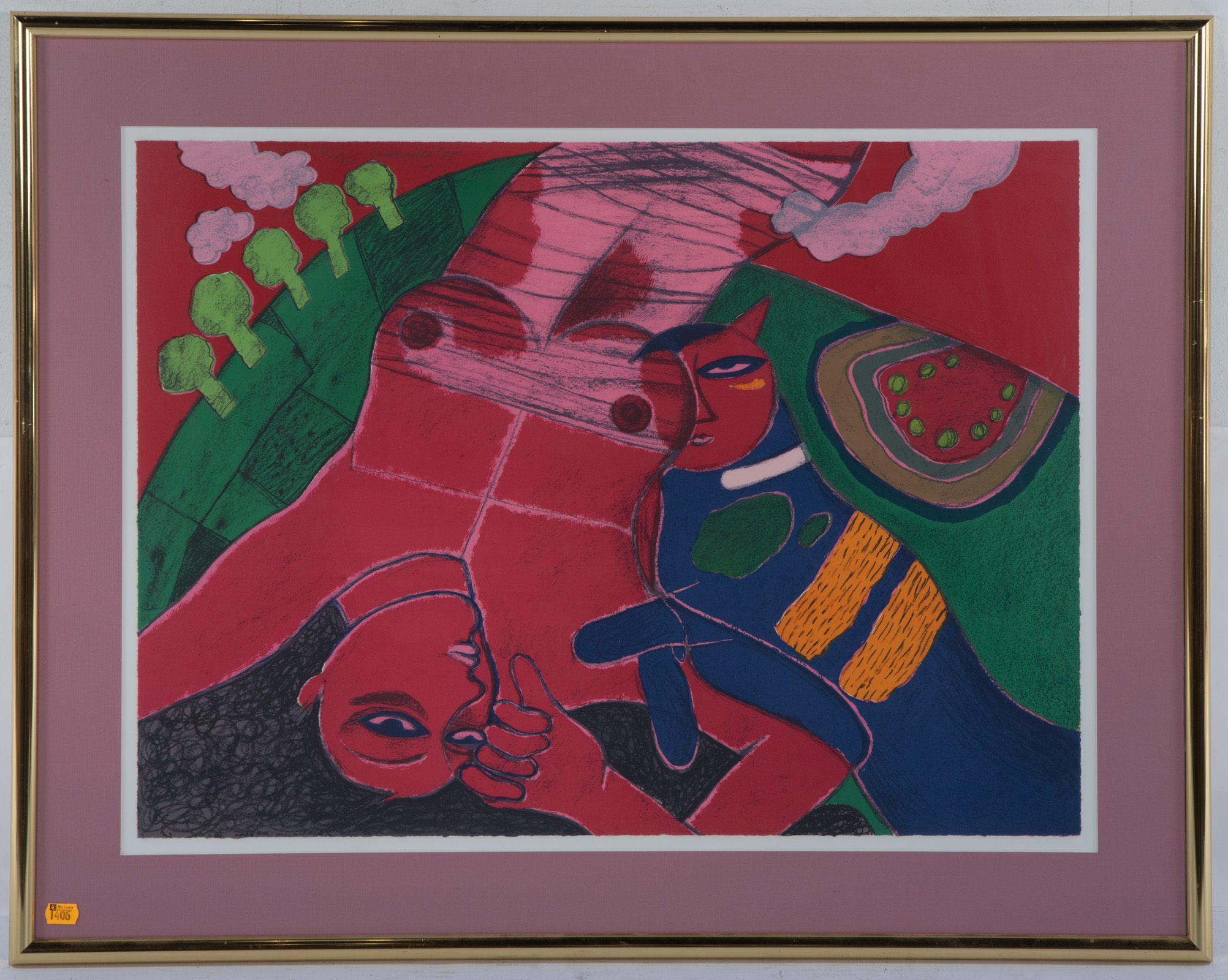 CORNEILLE. LA FEMME AU CHAT,