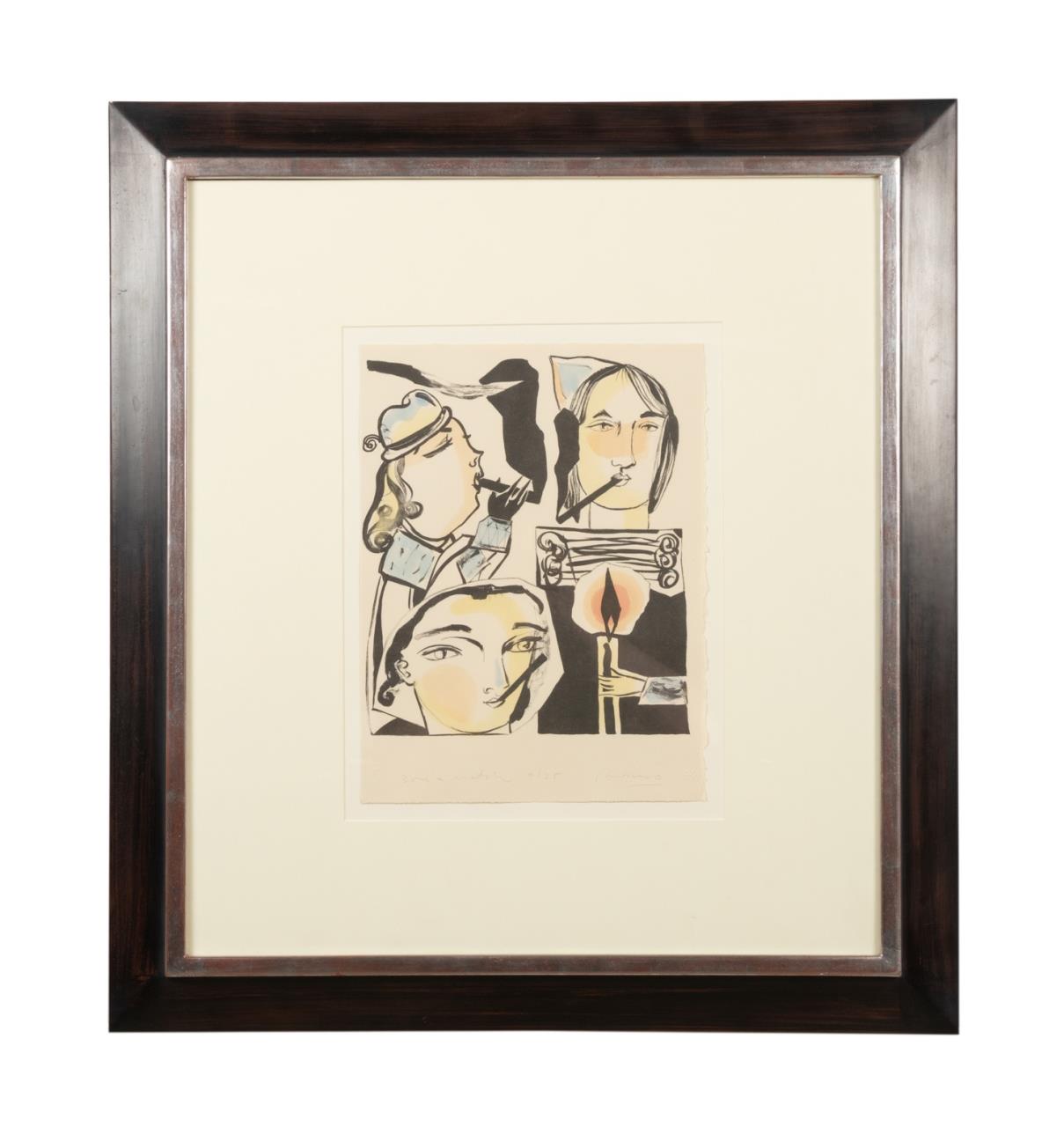 CORNEL RUBINO, '3 ON A MATCH' COLOR