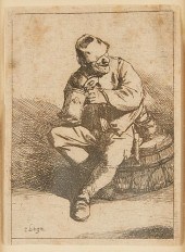 CORNELIS BEGA "THE DRINKER" ET