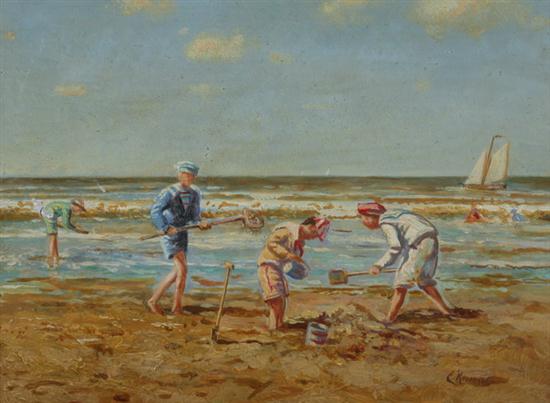 CORNELIS KOPPENOL. (Dutch 1865 -