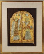 CORNELIU PETRESCU "TWO ANGELS"