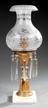 CORNELIUS AND BAKER GILT BRASS