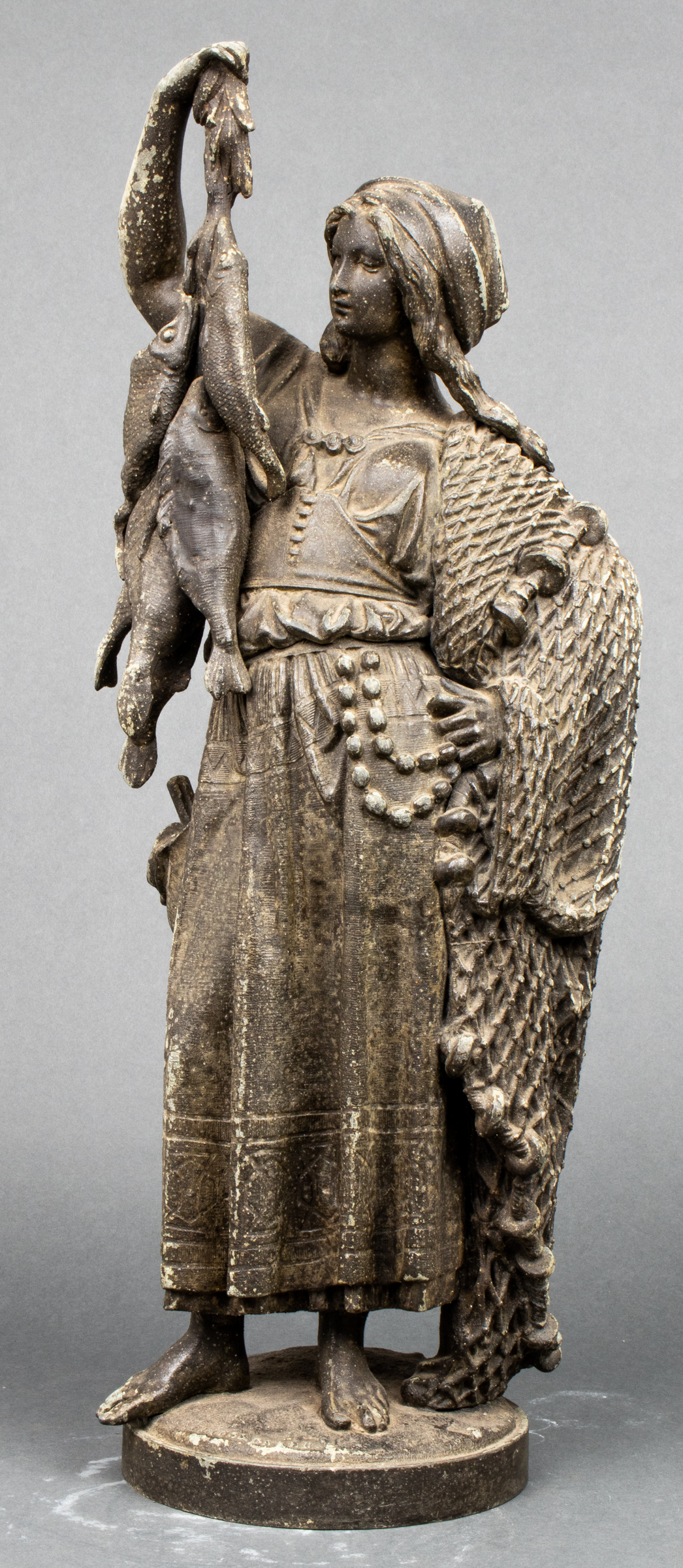 CORNELIUS & BAKER ZINC FIGURAL