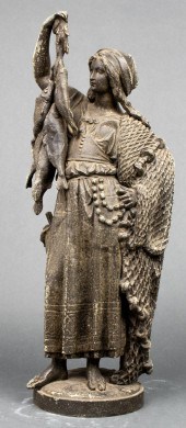 CORNELIUS & BAKER ZINC FIGURAL