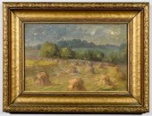 CORNELIUS HANKINS OIL ON BOARD