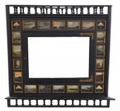 CORNER CABINET WITH INSET BORD