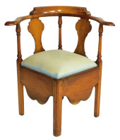 CORNER CHAIR, NEW ENGLAND, 18T