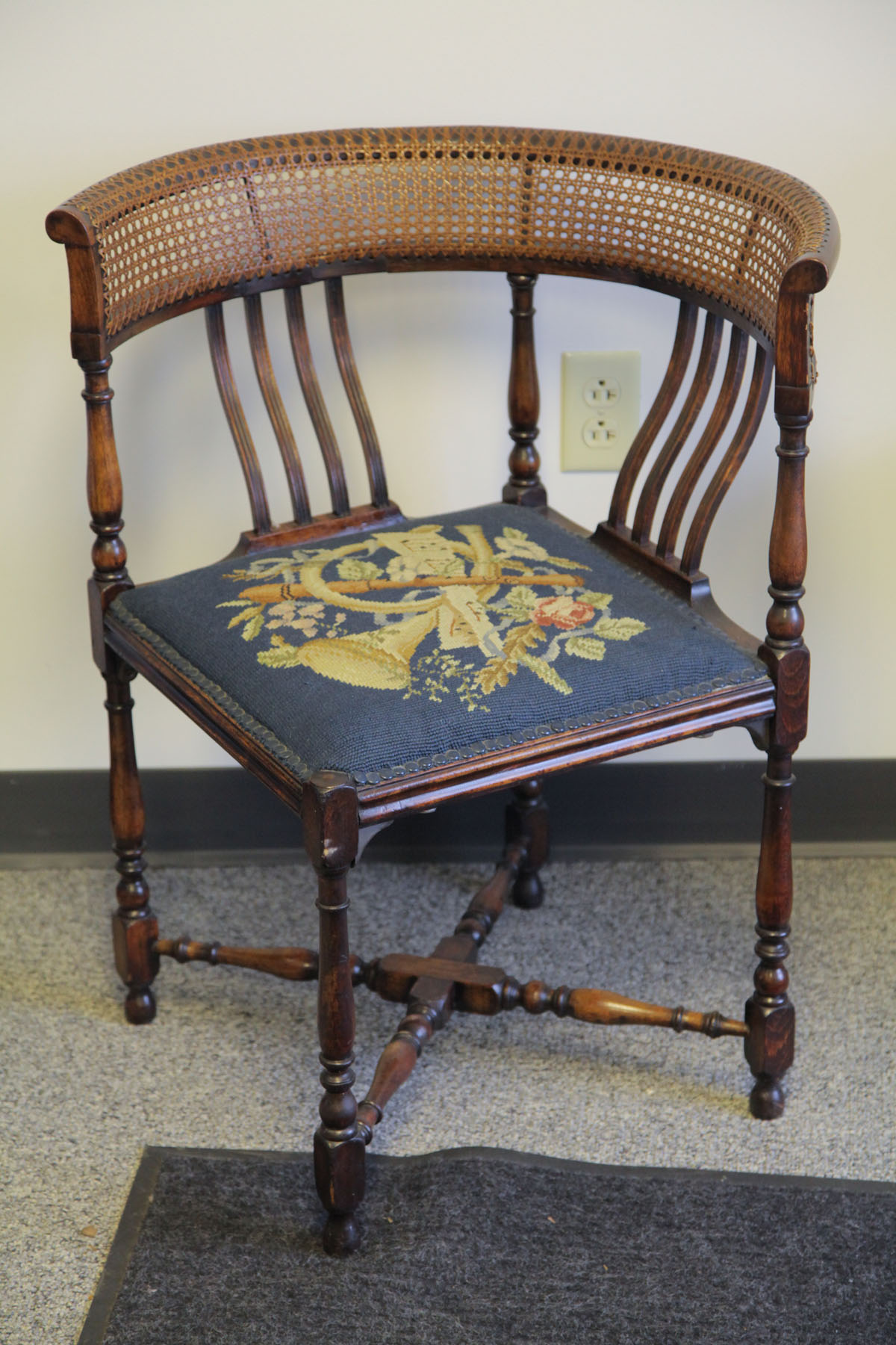 CORNER CHAIR.  Probably English 