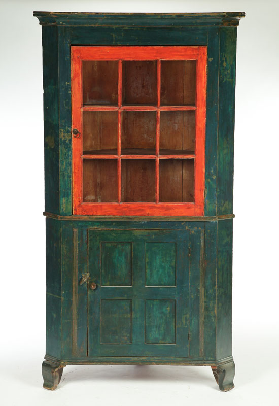 CORNER CUPBOARD.  Lehigh County 