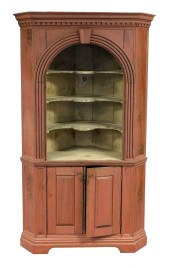CORNER CUPBOARD, NEW ENGLAND S