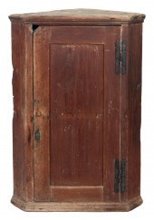 CORNER WALL CUPBOARD NEW ENGLA
