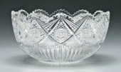 Corning cut glass bowl, hobsta