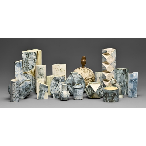 Cornish ceramics. A collection of