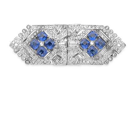 Coro Duette Clip/Brooch 	 
