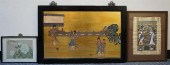 COROMANDEL PANEL WITH PAGODA S