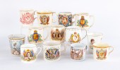 CORONATION SOUVENIR MUGS CELEB