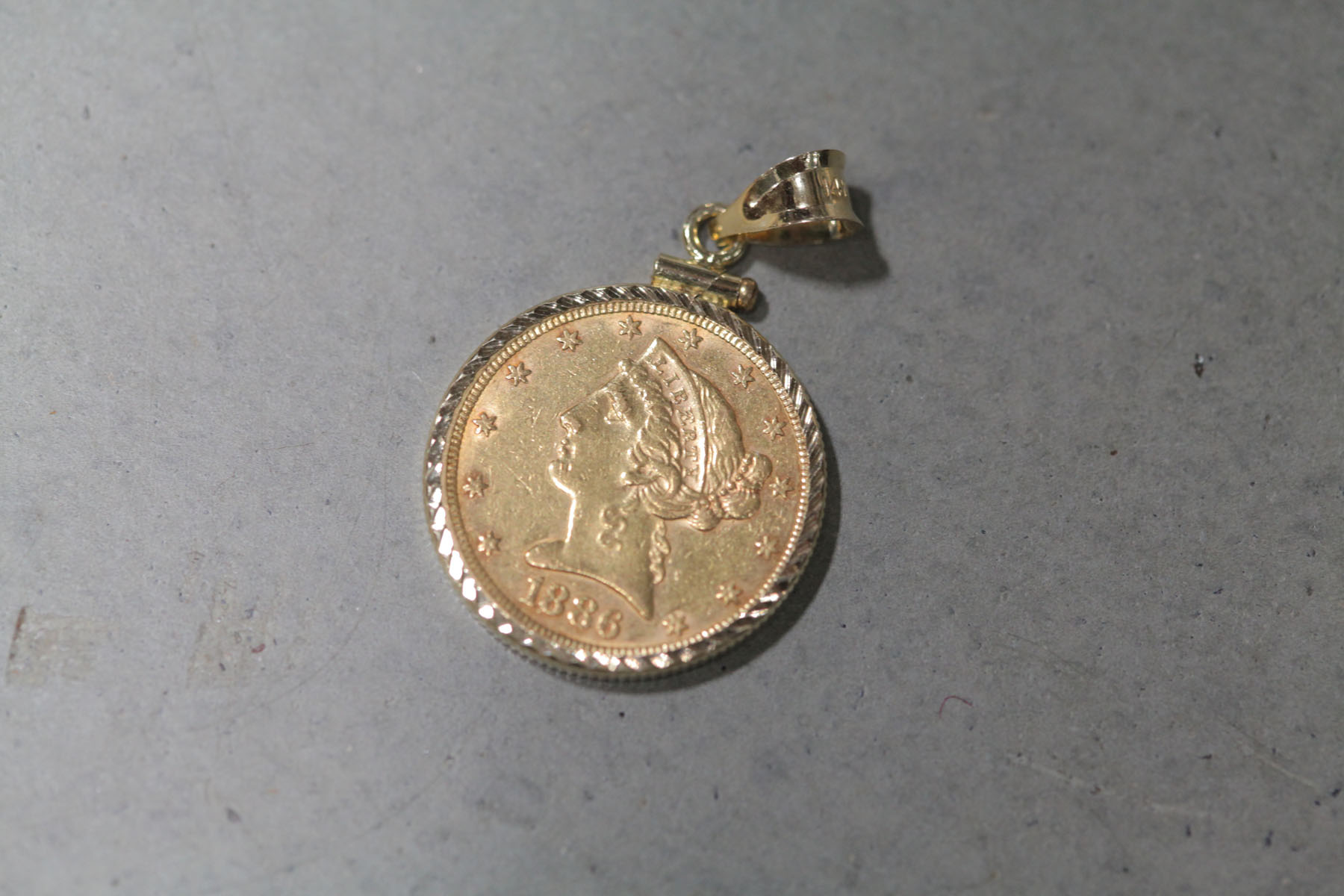 CORONET HEAD FIVE DOLLAR HALF