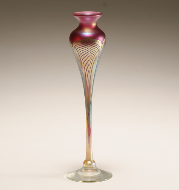 Correia red iridescent floriform