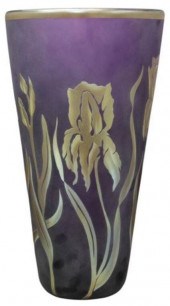 CORREIA STUDIO ART GLASS ETCHE