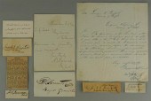 CORRESPONDENCE AND SIGNATURES