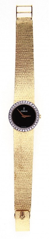 Corum gold lady's wristwatch 1