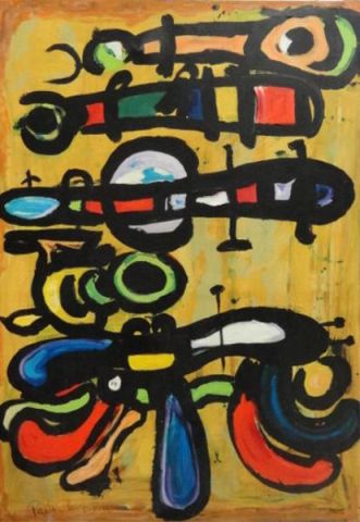 CORVINO Paolo. Oil on Canvas