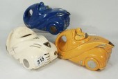 Cosmic Racing Car Tea Pots And