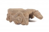 COSTA RICAN JAGUAR METATE GRIN