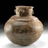 COSTA RICAN OLLA, BIRD FORM, E