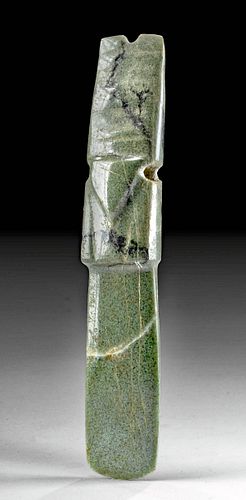 COSTA RICAN OMPHACITE JADE AXE