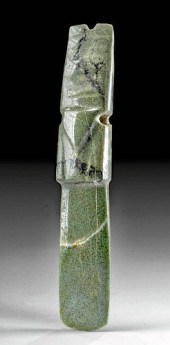 COSTA RICAN OMPHACITE JADE AXE