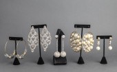 COSTUME FAUX DIAMOND & PEARL E