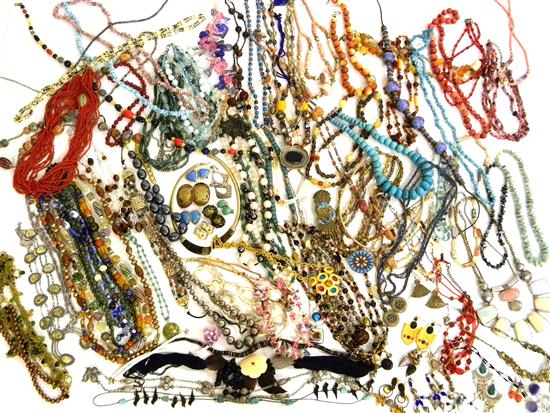 Costume jewelry assortment:
