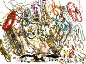 Costume jewelry assortment: fo