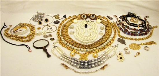 Costume jewelry including a Monet