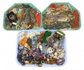 COSTUME JEWELRY: LARGE ASSORTM