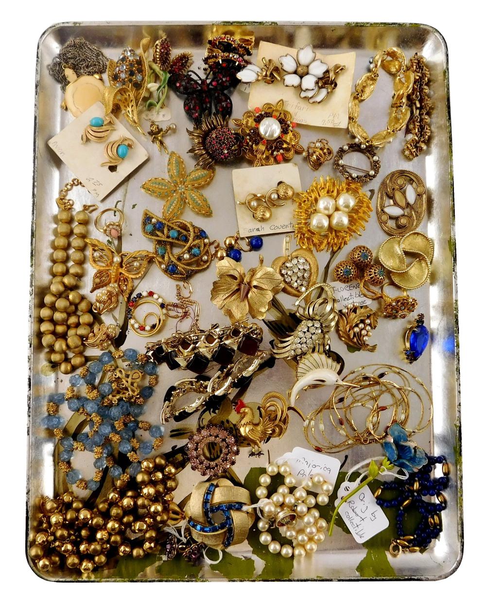 COSTUME JEWELRY: LISNER, TRIFARI,