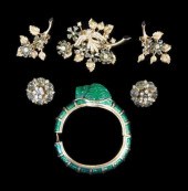 COSTUME JEWELRY: SIX HATTIE CA