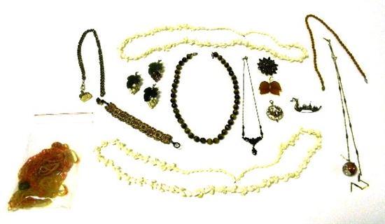 COSTUME JEWELRY: sterling silver