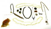 COSTUME JEWELRY: sterling silv