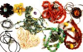 COSTUME JEWELRY: TEN PIECES OF